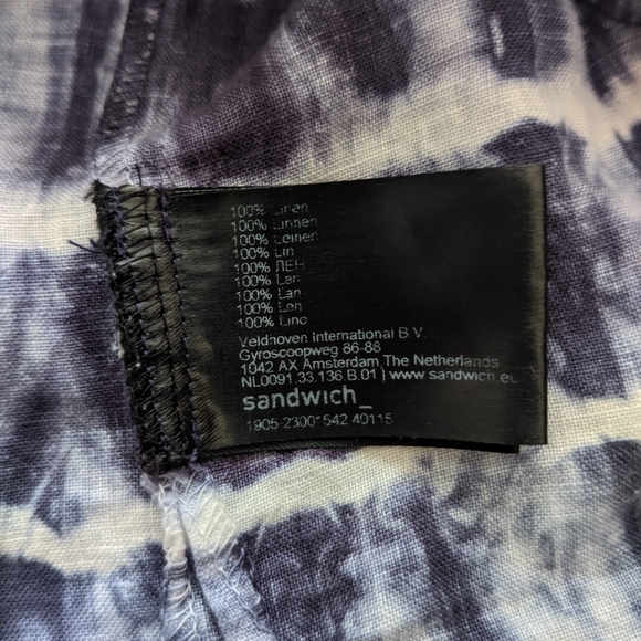 100% Linen Dress - Picture 10 of 16